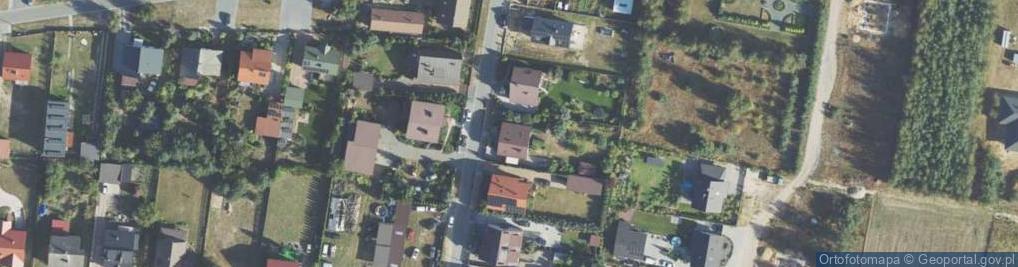 Zdjęcie satelitarne Brzozowa ul.