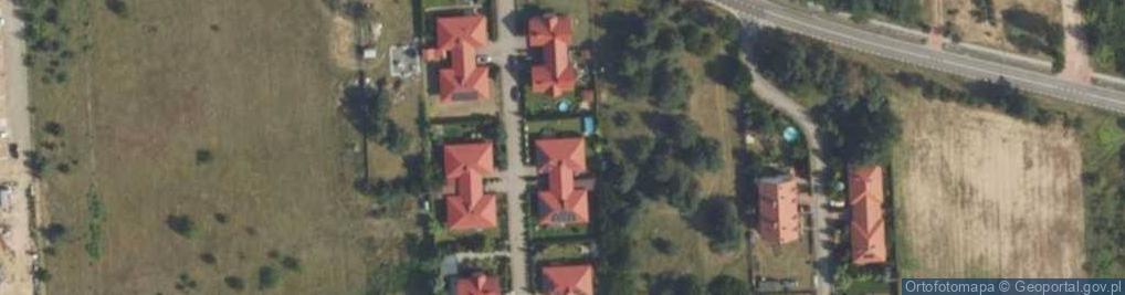 Zdjęcie satelitarne Brylantowa ul.