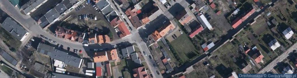 Zdjęcie satelitarne Brygady Saperów ul.