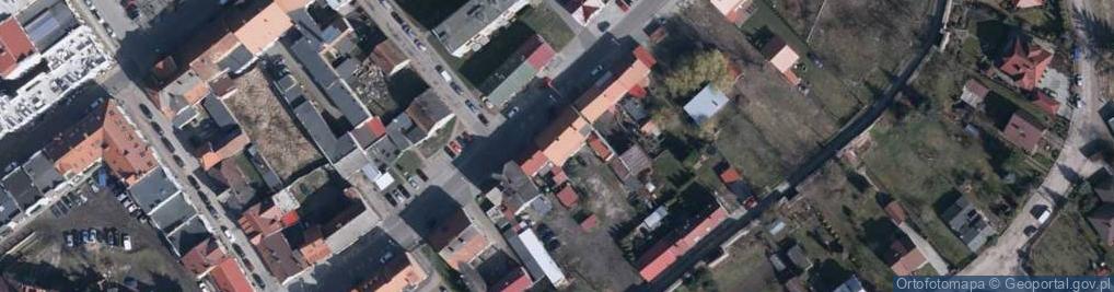 Zdjęcie satelitarne Brygady Saperów ul.