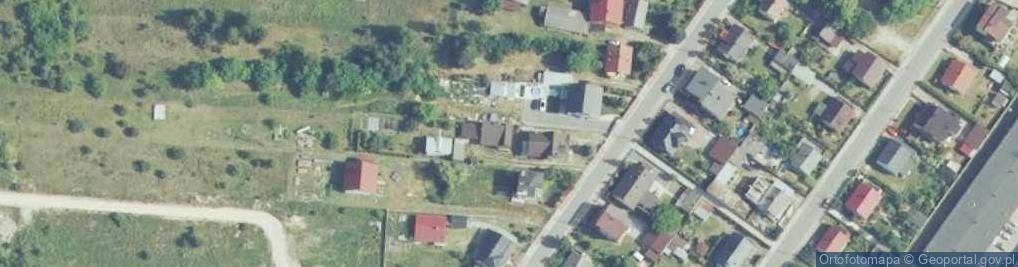Zdjęcie satelitarne Brzeźnica Jędrzejowska ul.