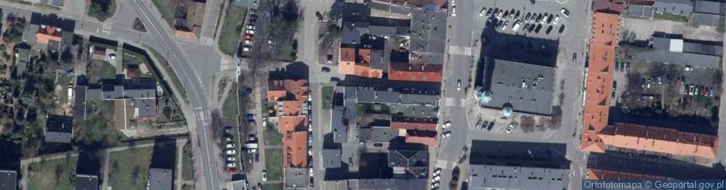 Zdjęcie satelitarne Brama Piastowska ul.
