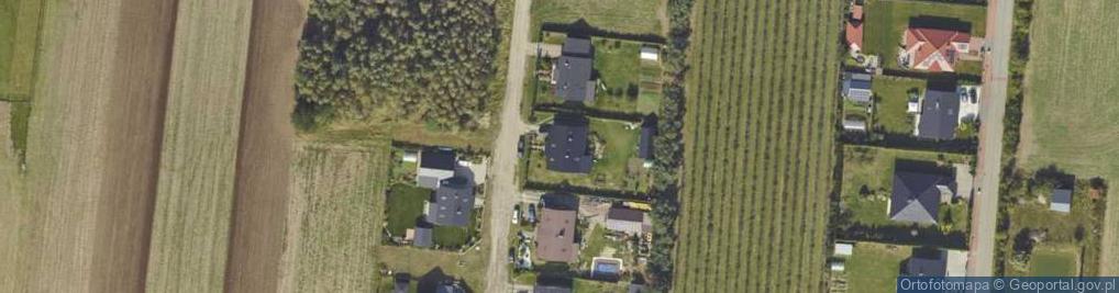 Zdjęcie satelitarne Brzozowa ul.