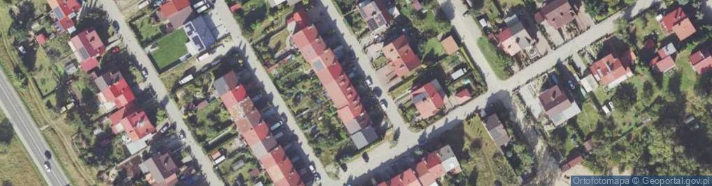 Zdjęcie satelitarne Brzozowa ul.