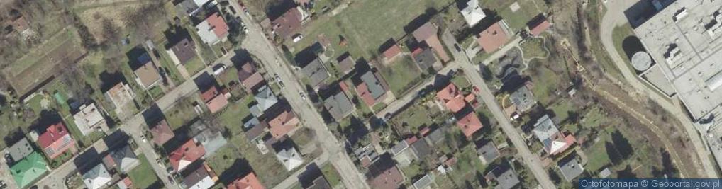 Zdjęcie satelitarne Braci Żmudów ul.