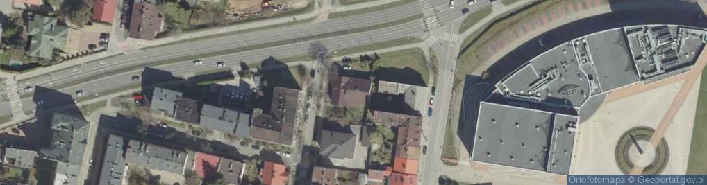 Zdjęcie satelitarne Brodzińskiego Kazimierza ul.