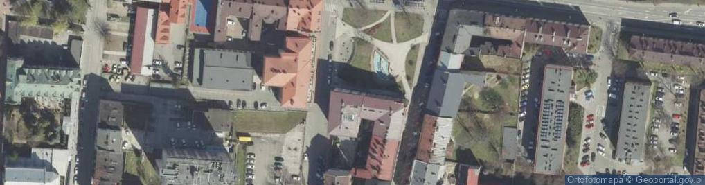 Zdjęcie satelitarne Brodzińskiego Kazimierza ul.