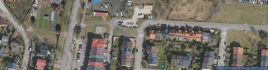Zdjęcie satelitarne Brylantowa ul.