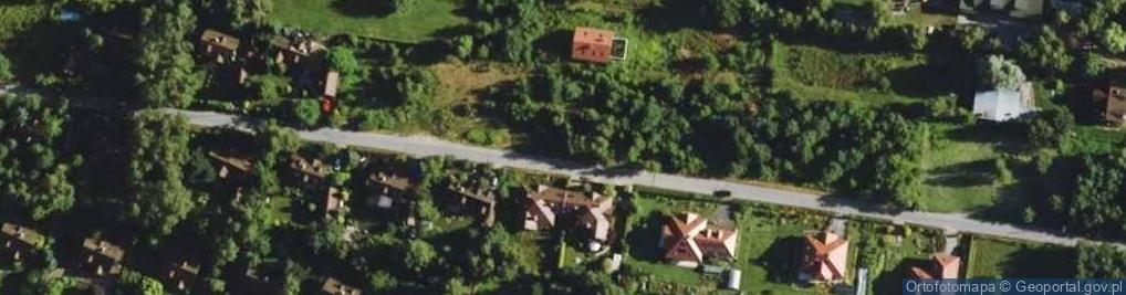 Zdjęcie satelitarne Brzozowa Droga ul.
