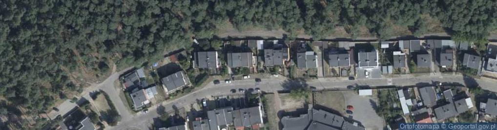 Zdjęcie satelitarne Brzozowa ul.