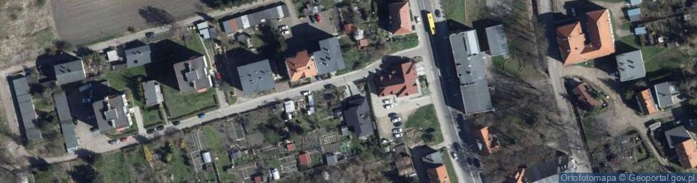 Zdjęcie satelitarne Brygady Górniczej ul.
