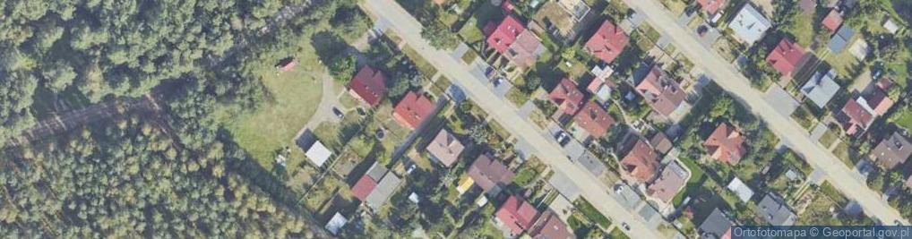 Zdjęcie satelitarne Brylantowa ul.