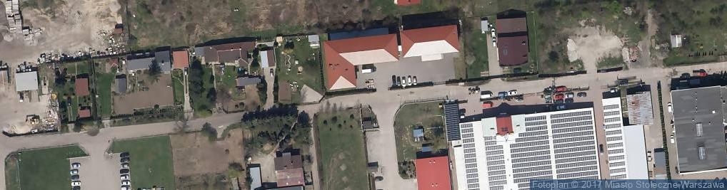 Zdjęcie satelitarne Bruszewska ul.