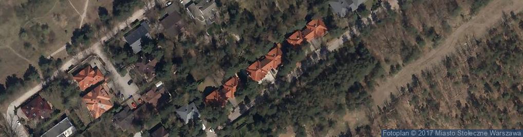 Zdjęcie satelitarne Brzozowy Zagajnik ul.