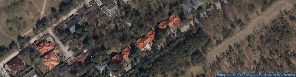 Zdjęcie satelitarne Brzozowy Zagajnik ul.