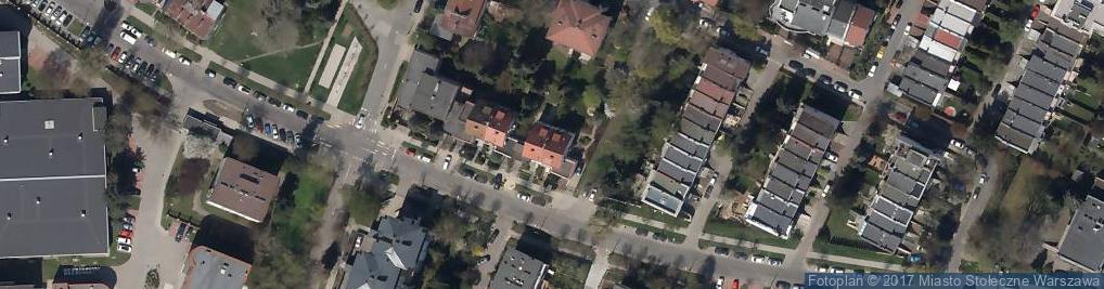 Zdjęcie satelitarne Brukselska ul.