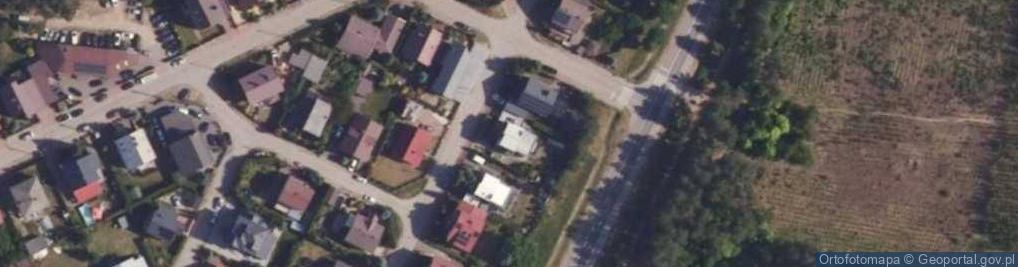 Zdjęcie satelitarne Brzozowa ul.