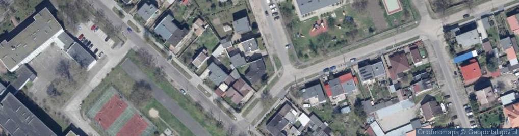 Zdjęcie satelitarne Brdowska ul.