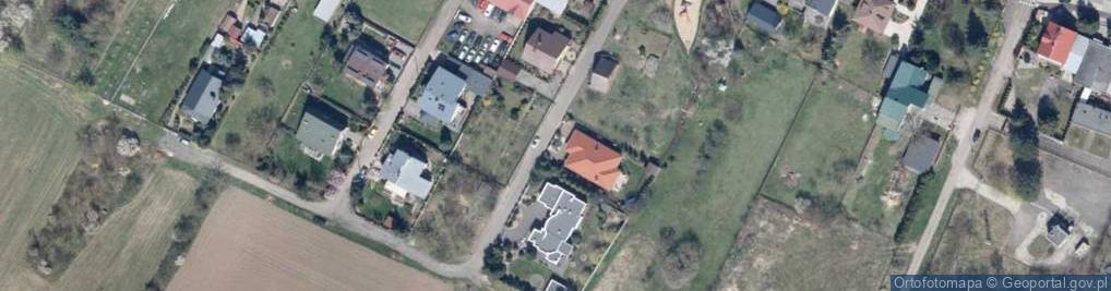 Zdjęcie satelitarne Brzoskwiniowa ul.
