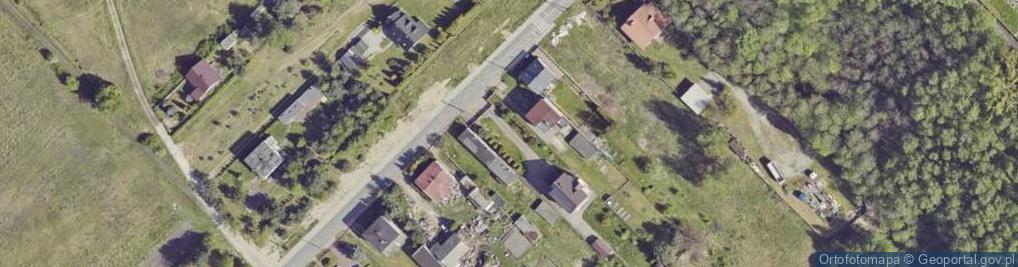 Zdjęcie satelitarne Brzeziny ul.