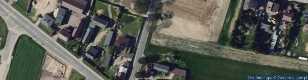 Zdjęcie satelitarne Brzezińska ul.