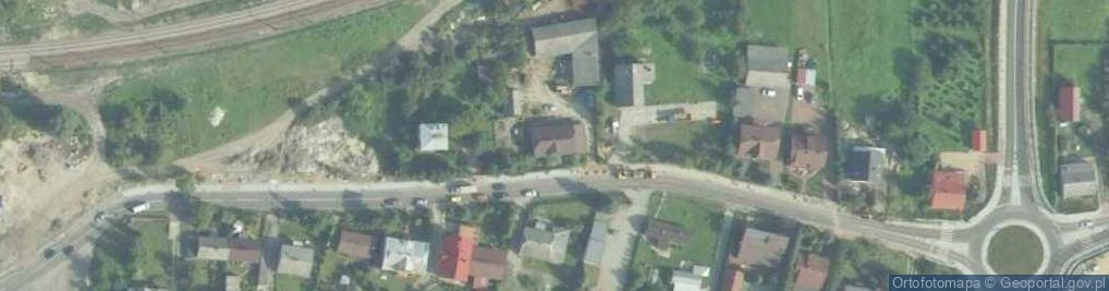 Zdjęcie satelitarne Brzozowska ul.