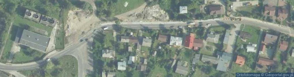 Zdjęcie satelitarne Brzozowska ul.
