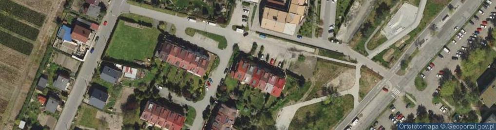 Zdjęcie satelitarne Brzuchowicka ul.