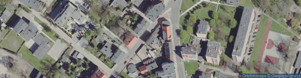 Zdjęcie satelitarne Broni Pancernej ul.