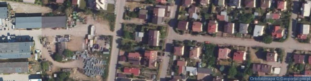 Zdjęcie satelitarne Brzozowa ul.