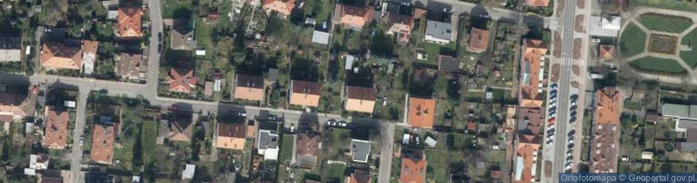 Zdjęcie satelitarne Brzozowa ul.