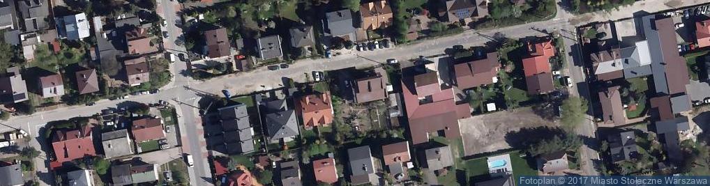Zdjęcie satelitarne Brzozy-Brzeziny Ottokara, gen. ul.