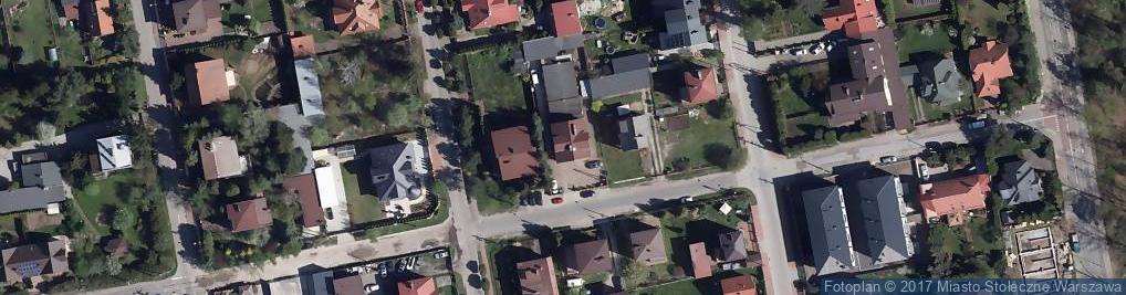 Zdjęcie satelitarne Brzozy-Brzeziny Ottokara, gen. ul.
