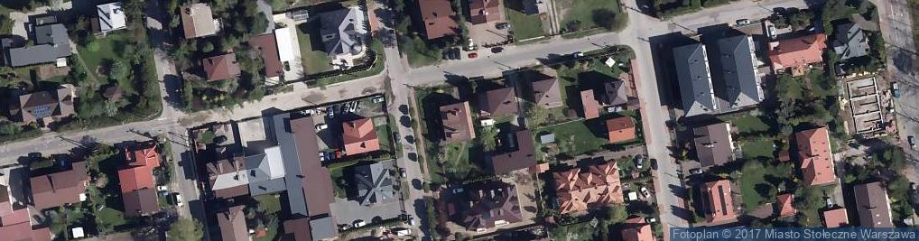 Zdjęcie satelitarne Brzozy-Brzeziny Ottokara, gen. ul.