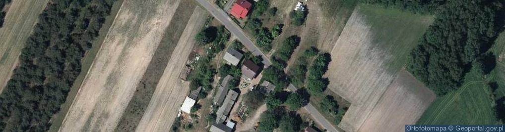 Zdjęcie satelitarne Budki ul.