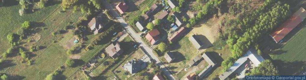 Zdjęcie satelitarne Budy Czarnockie ul.