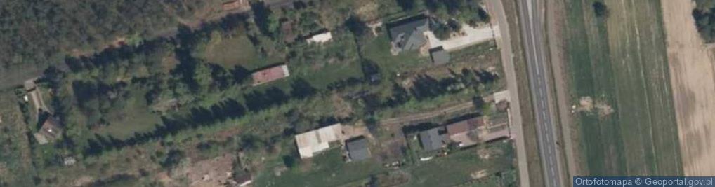 Zdjęcie satelitarne Budy Dłutowskie ul.