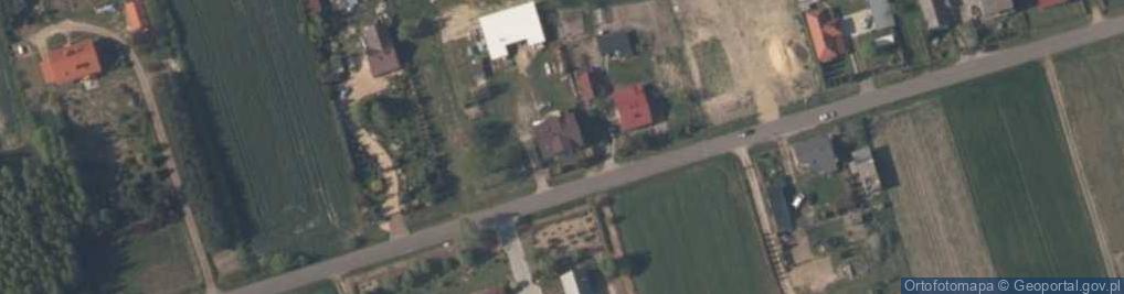 Zdjęcie satelitarne Budy Trzcińskie ul.