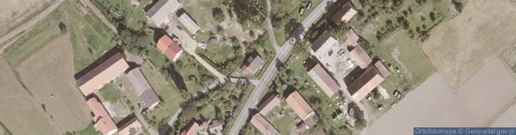 Zdjęcie satelitarne Budzów ul.