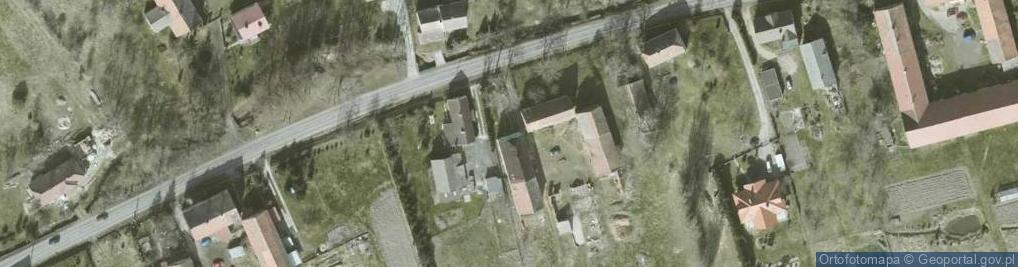 Zdjęcie satelitarne Budzów ul.