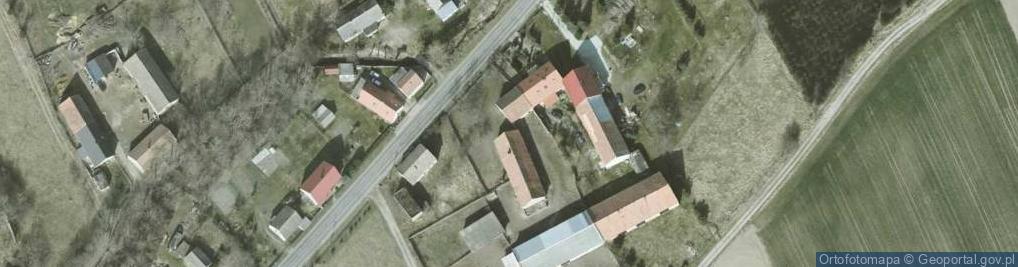 Zdjęcie satelitarne Budzów ul.