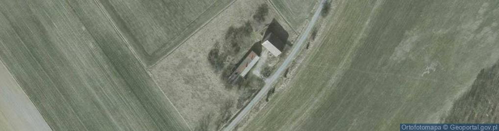 Zdjęcie satelitarne Budzów-Kolonia ul.