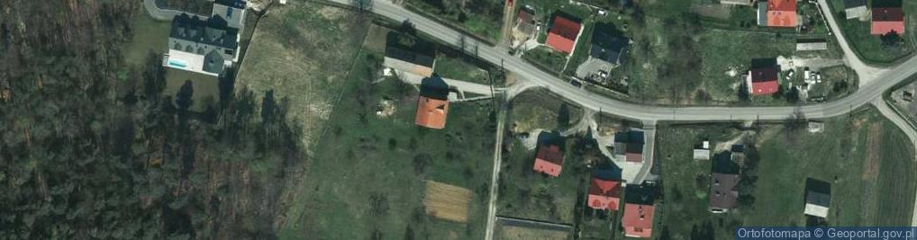 Zdjęcie satelitarne Burów ul.
