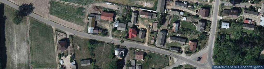 Zdjęcie satelitarne Burzec ul.