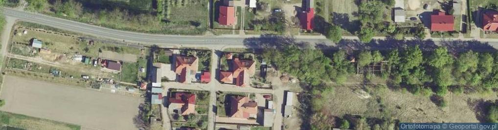 Zdjęcie satelitarne Buszów ul.