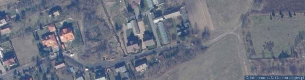 Zdjęcie satelitarne Budzeń ul.