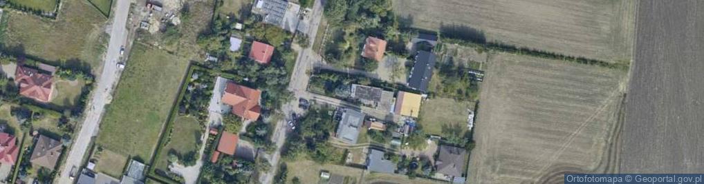 Zdjęcie satelitarne Bursztynowa ul.