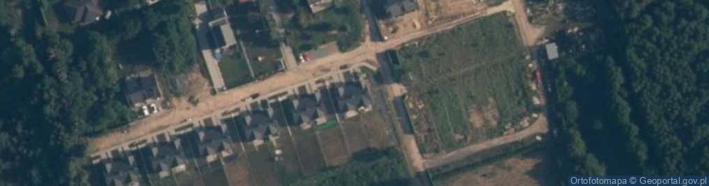 Zdjęcie satelitarne Bursztynowe Wzgórza ul.