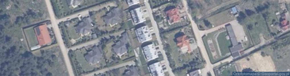 Zdjęcie satelitarne Bursztynowe Wzgórza ul.