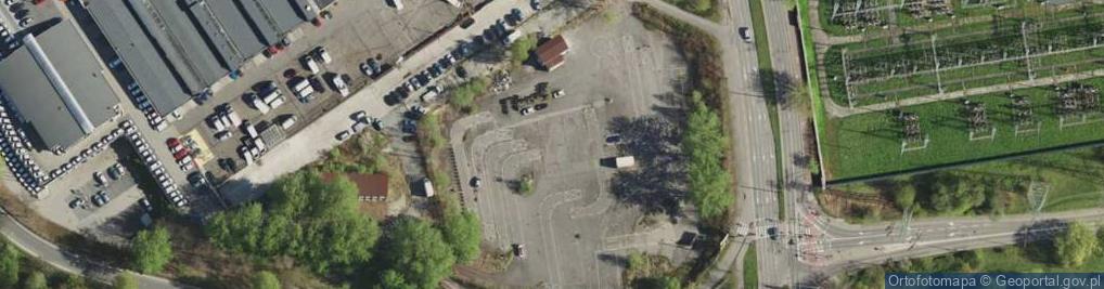 Zdjęcie satelitarne Burowiecka ul.